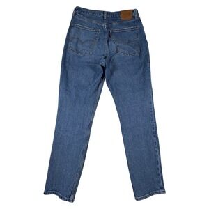 Levis Premium BIG E 70s High‎ Slim Straight Jeans Blue Medium Wash W30 L31